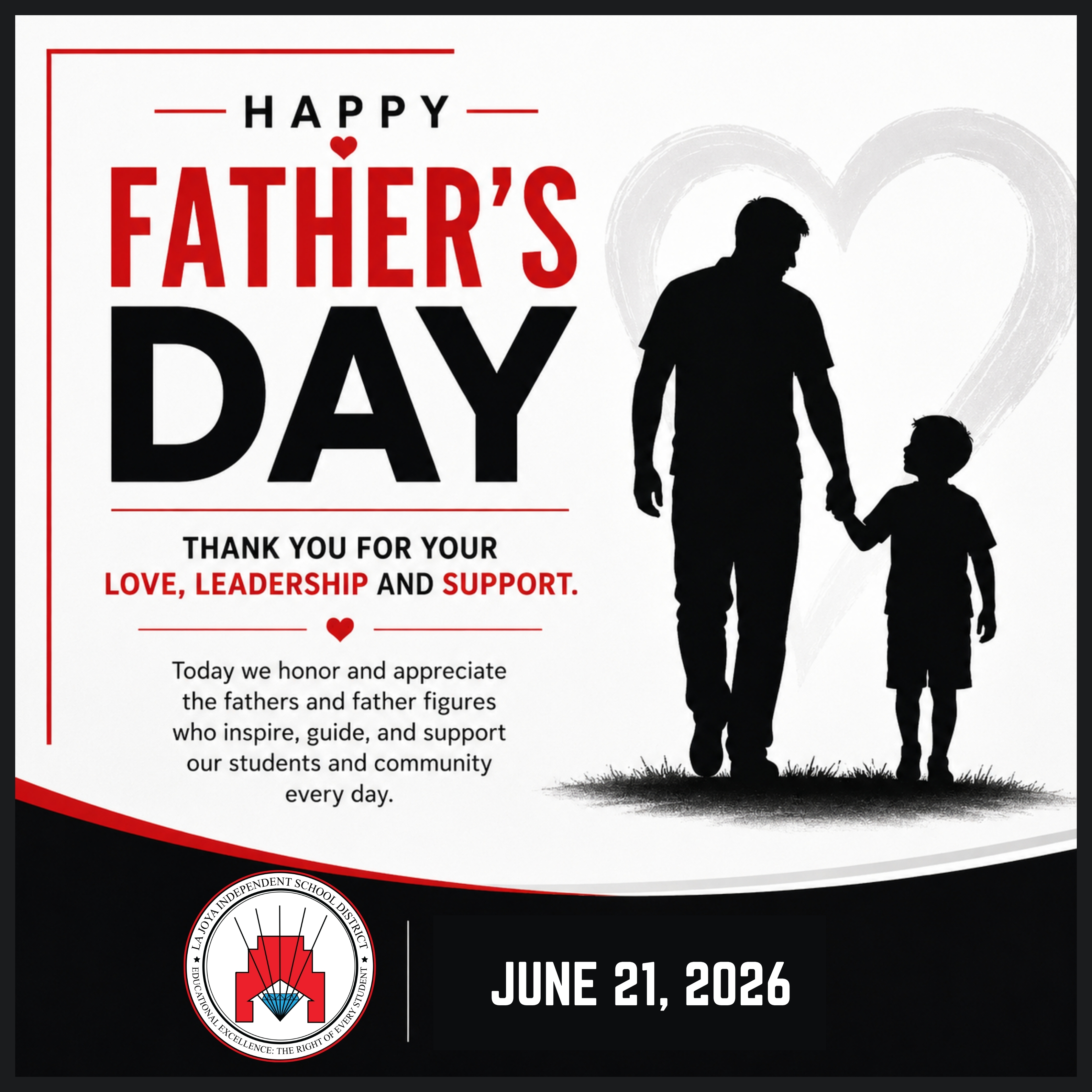 ❤️🖤 Happy Father's Day! 🖤❤️