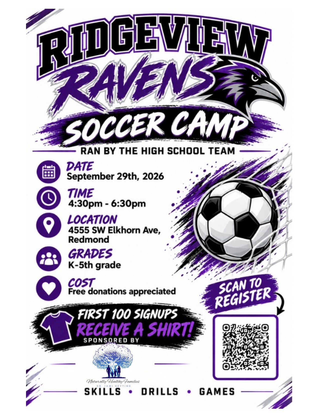 Ravens Soccer Camp