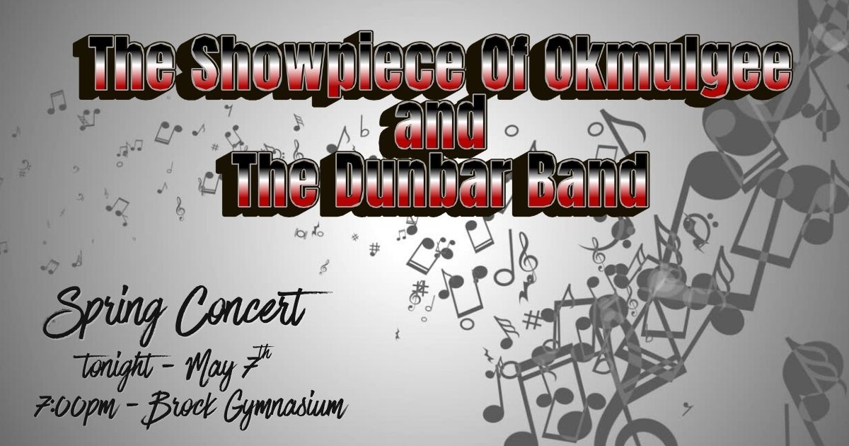 Band Concert Tonight - 7pm - Brock Gymnasium 