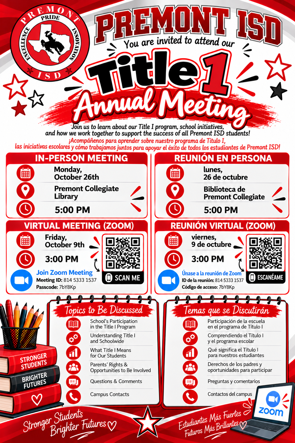 PISD Title 1 Annual Meeting 