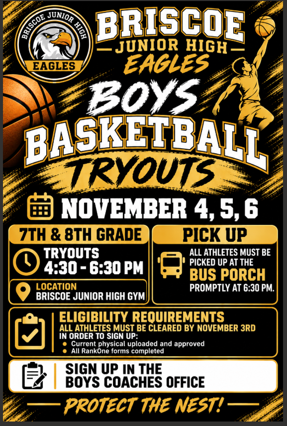 Boys Basketball Tryouts!