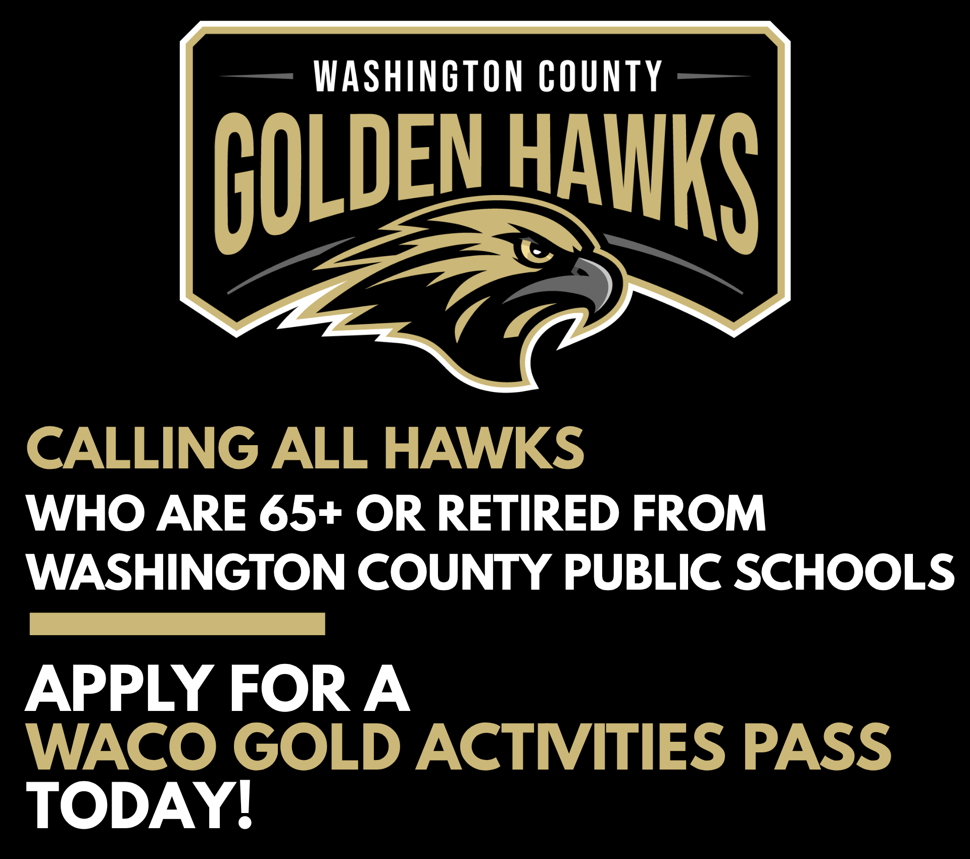 Introducing the WACO Gold Activities Pass! 