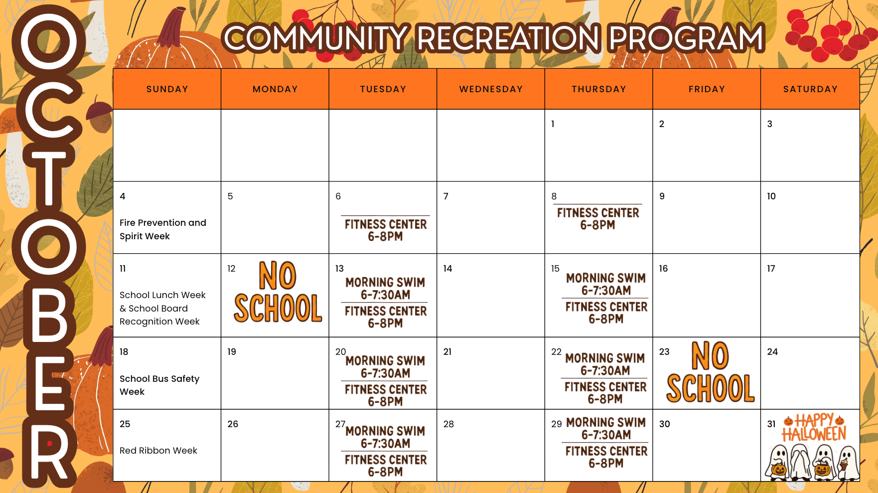 Community Recreation Program!