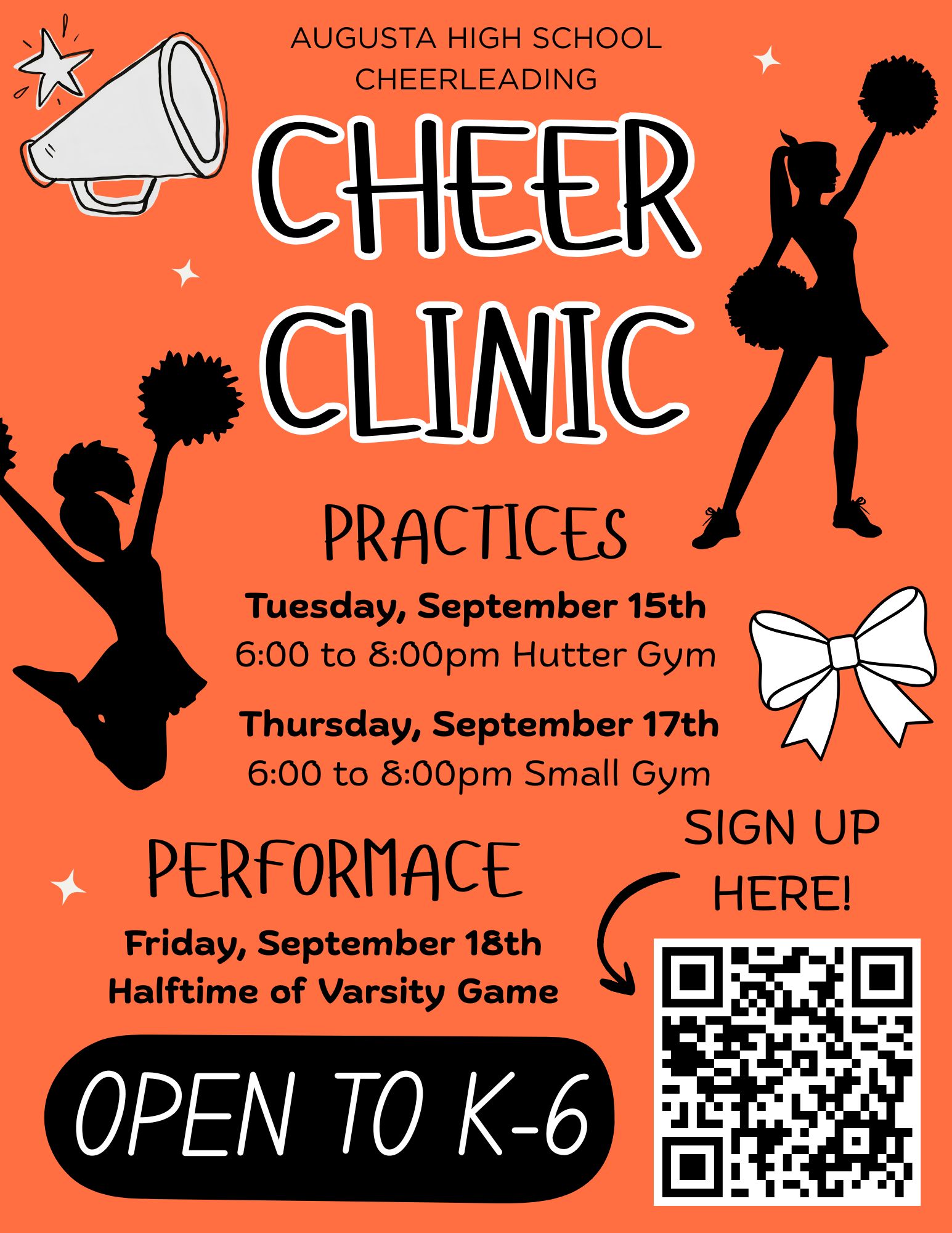 AHS Cheerleading Clinic