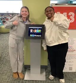 CMHS Learning Commons introduces new kiosk!