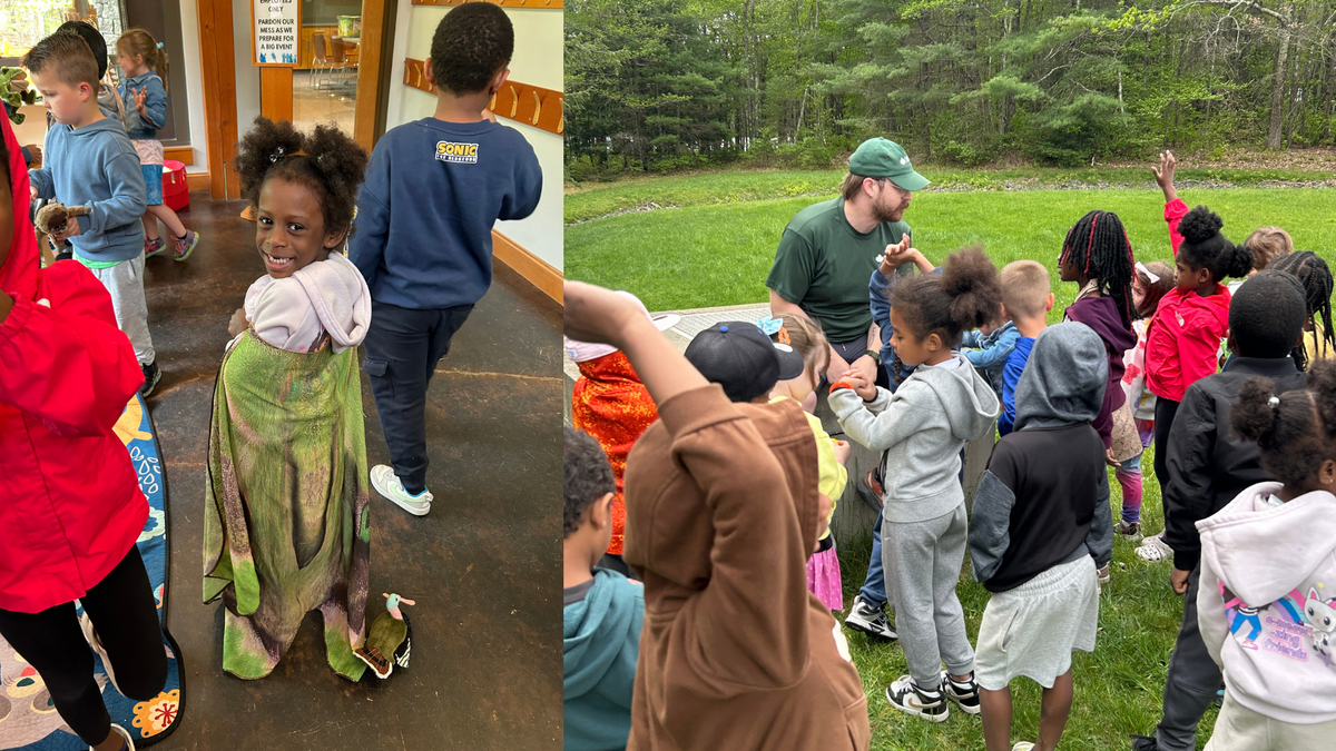 Van Rensselaer Kindergarten Explores Grafton Lakes State Park