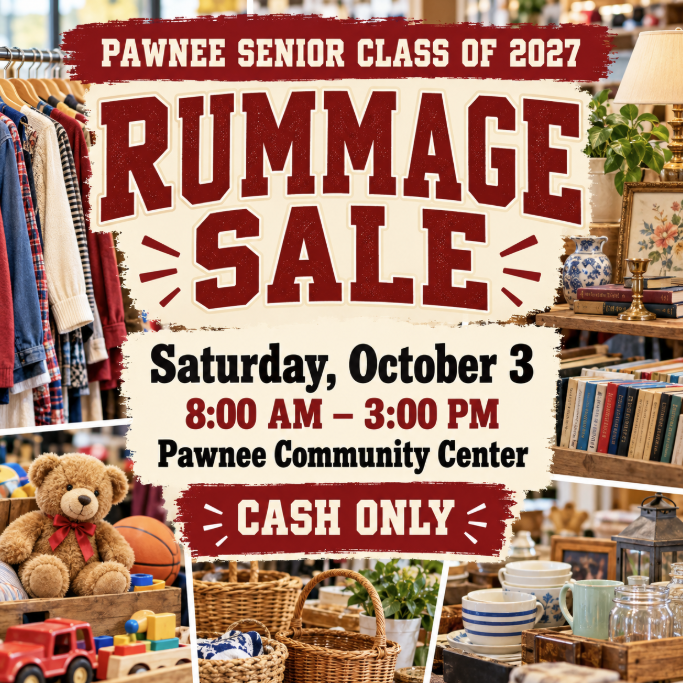 Class of 2027 Rummage Sale!