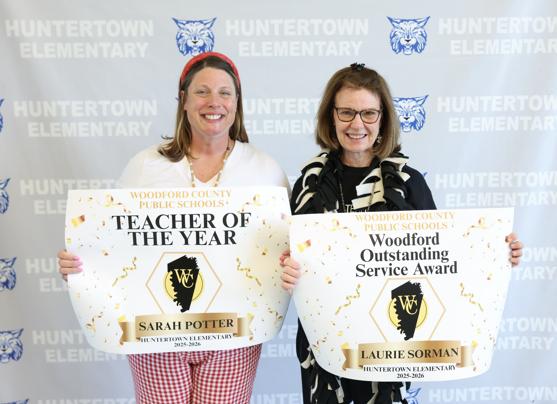 ⭐️ Teacher of the Year and Woodford Outstanding Service Award ⭐️
