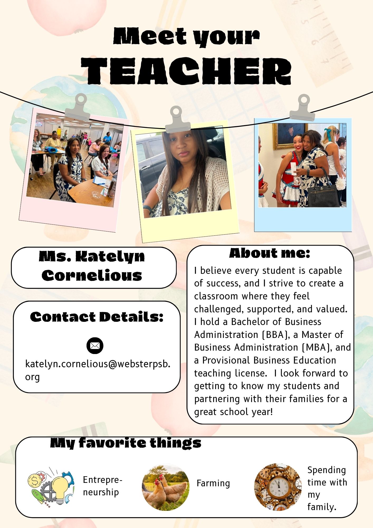 Meet our newest Teachers!