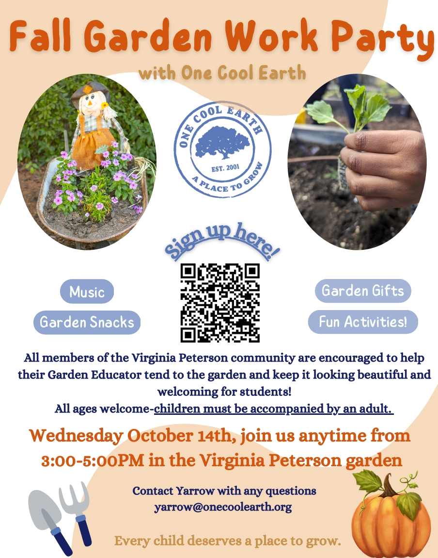 Fall Garden Work Party Next Week!
