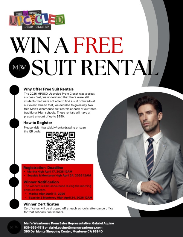 Win a FREE Suit Rental for Prom