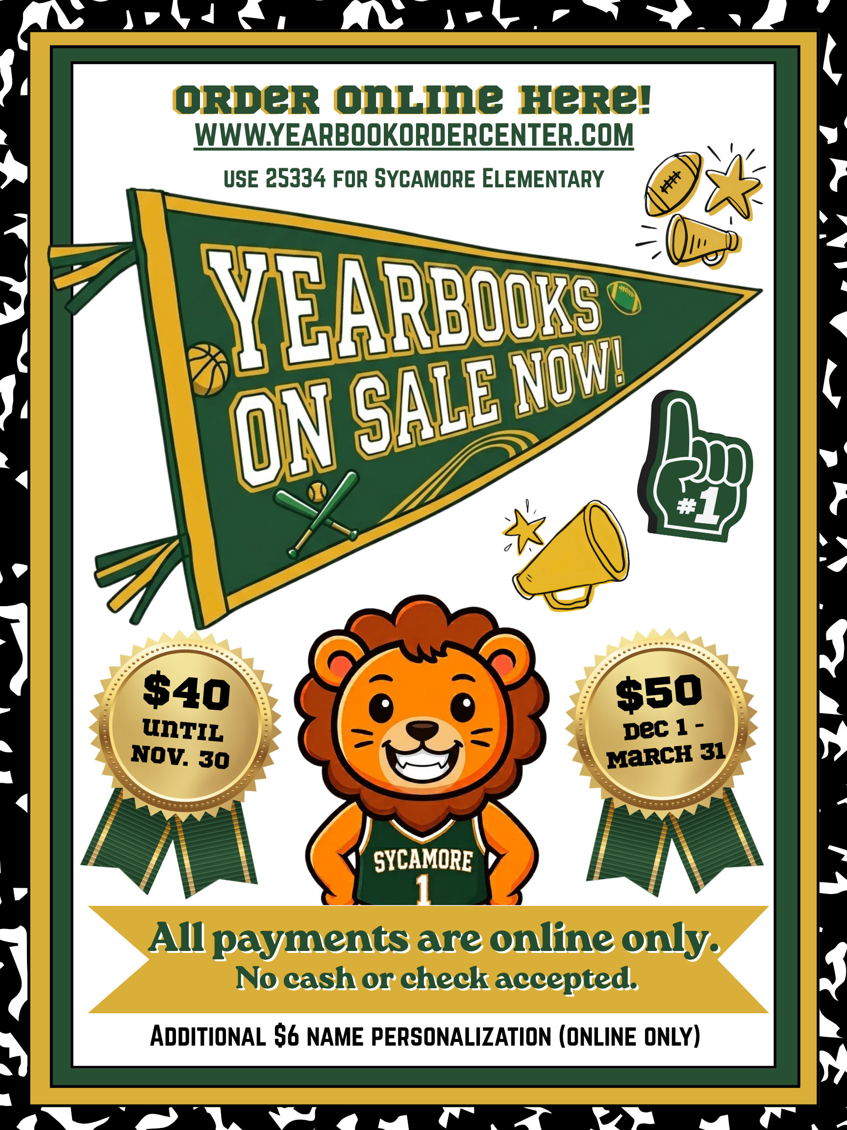 Yearbooks on sale!
