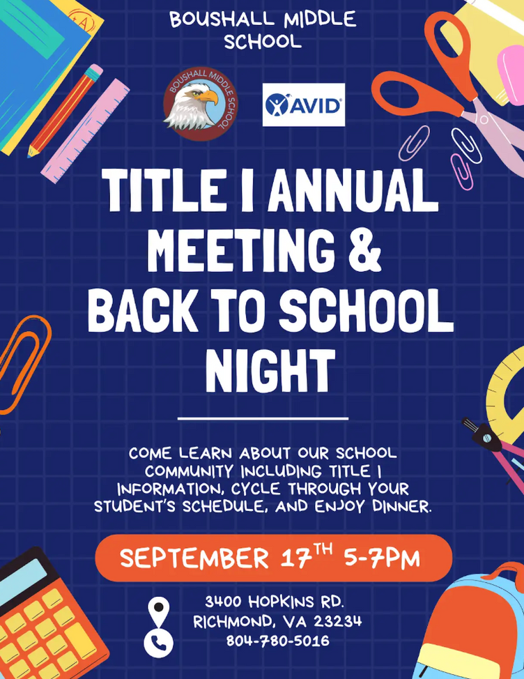 2026-2027 Back to School Night