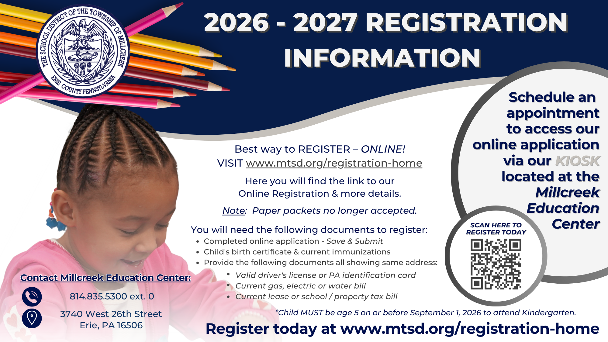 2026-2027 Student Registration Reminder