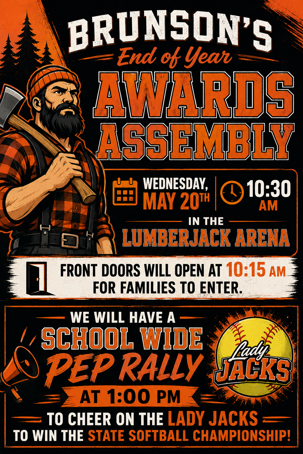 Brunson - Awards Assembly & Pep Rally
