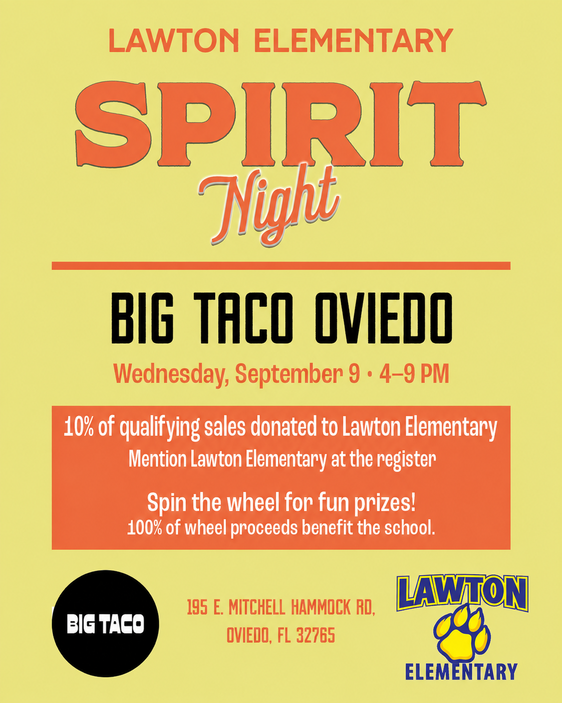 Big Taco Family Night