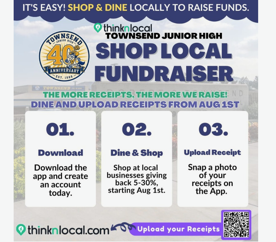 Support Townsend by Shopping & Dining Locally!