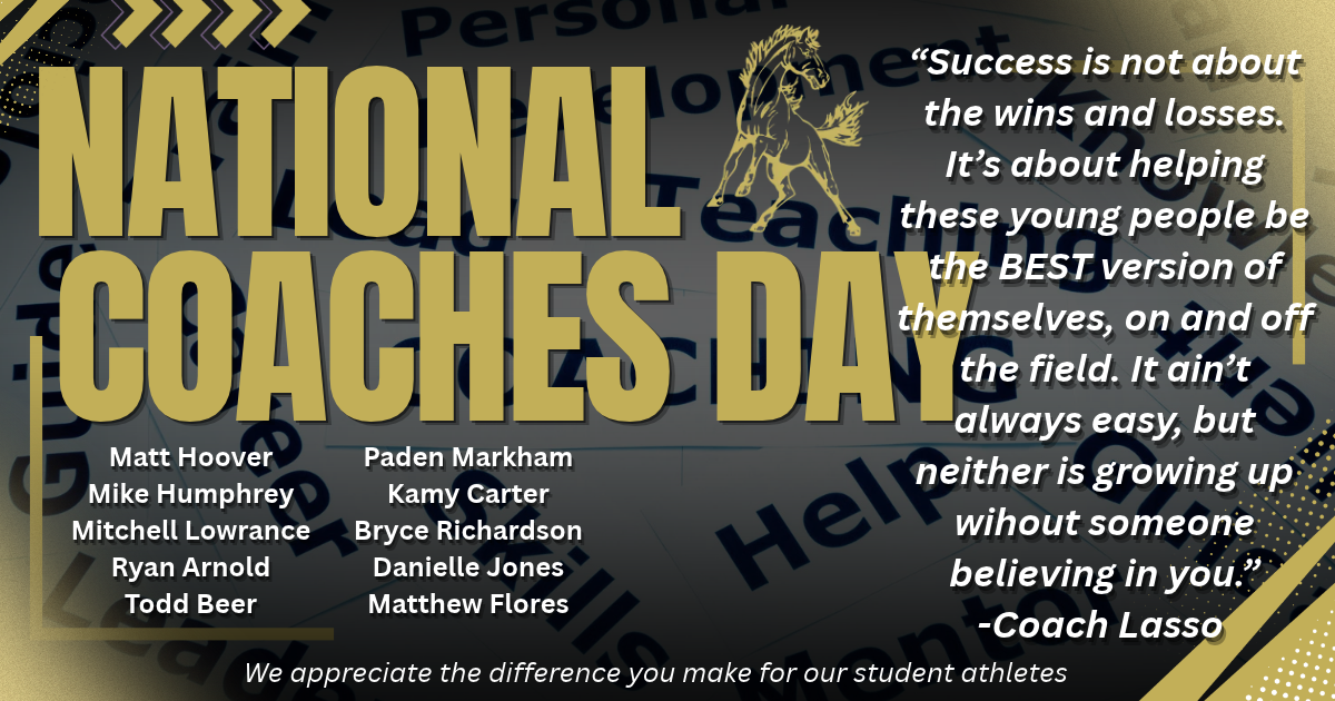 Thank you Coaches!!