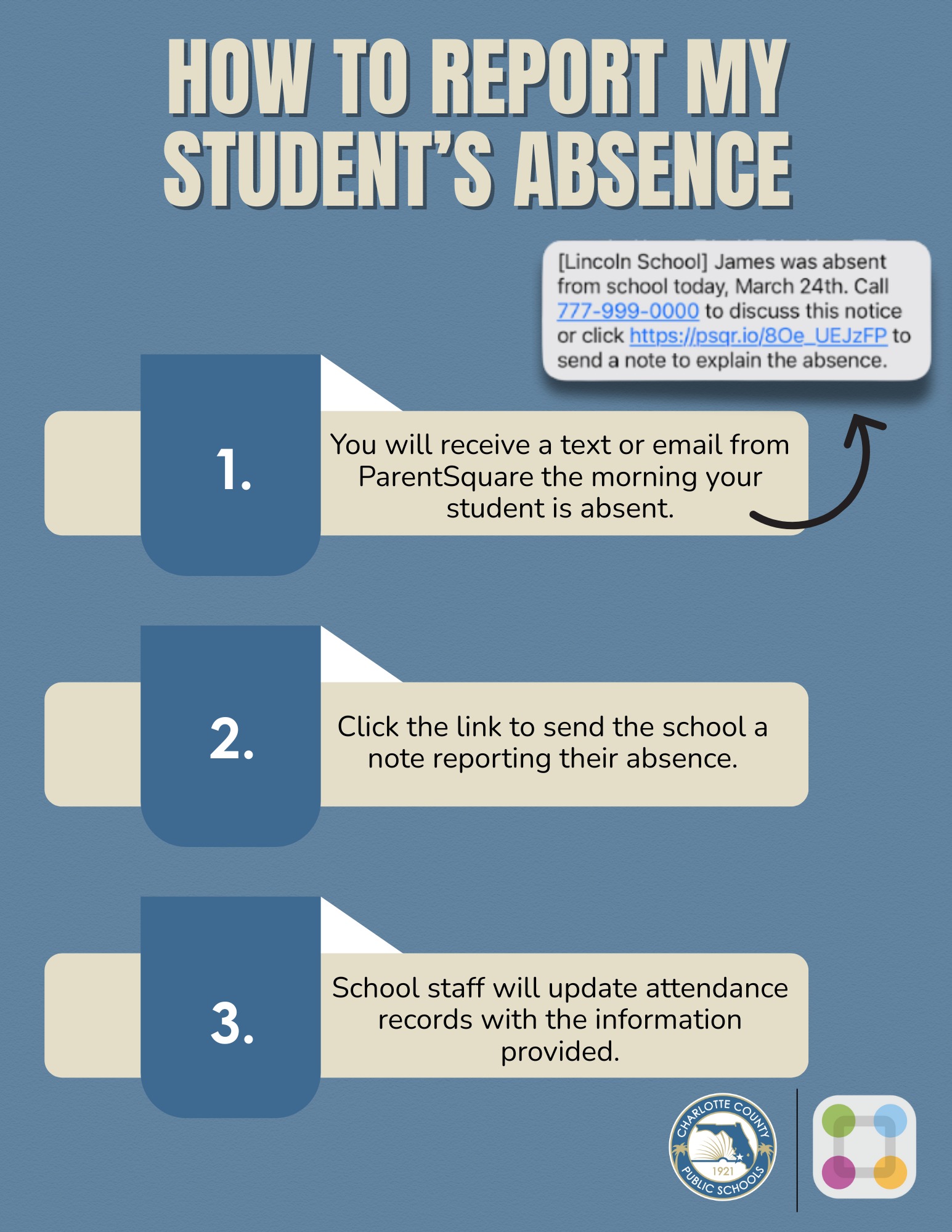 How to Report My Student's Absence