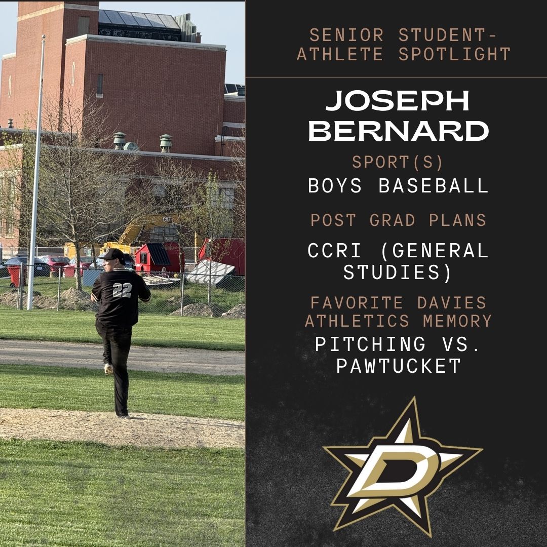 Senior Student-Athlete Spotlight: Joseph Bernard