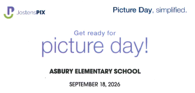 Picture Day September 18th
