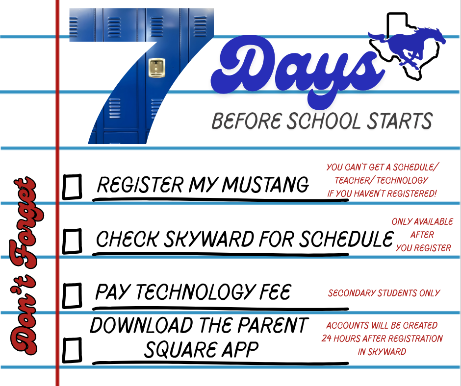📚 7 DAYS BEFORE SCHOOL STARTS! 🐎💙