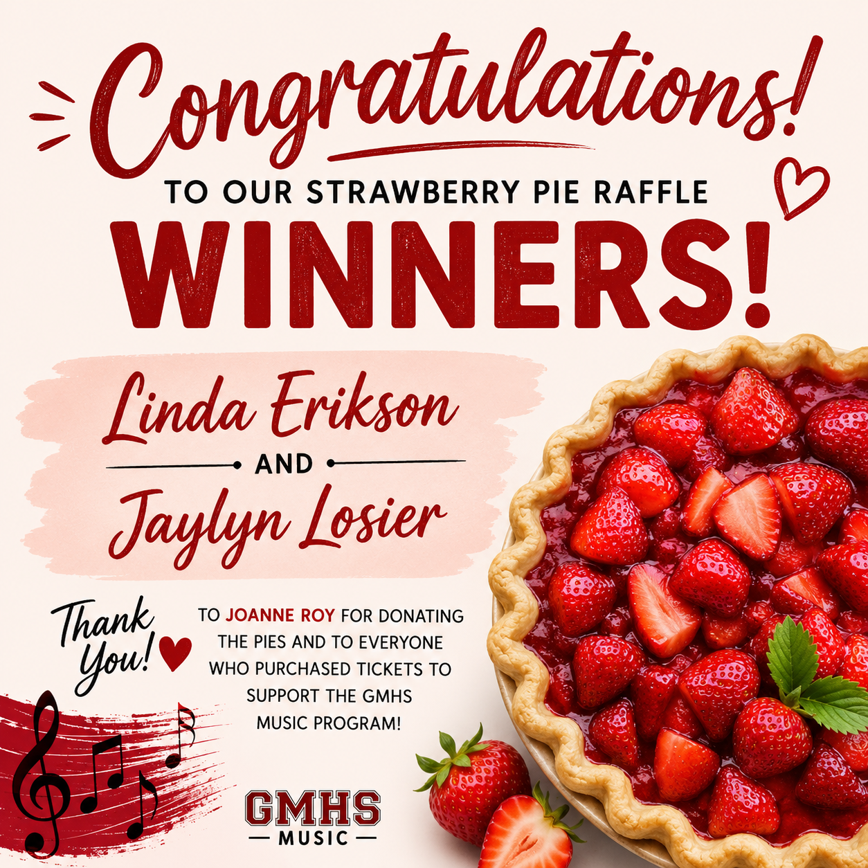 🎉 We Have Our Winners! 🍓
