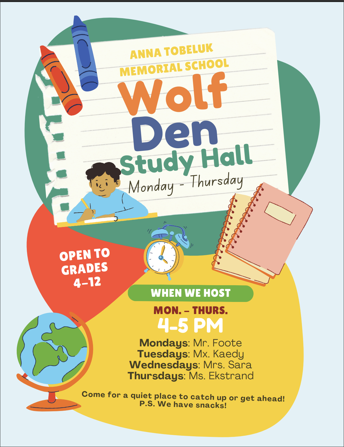 Wolf Den is Open