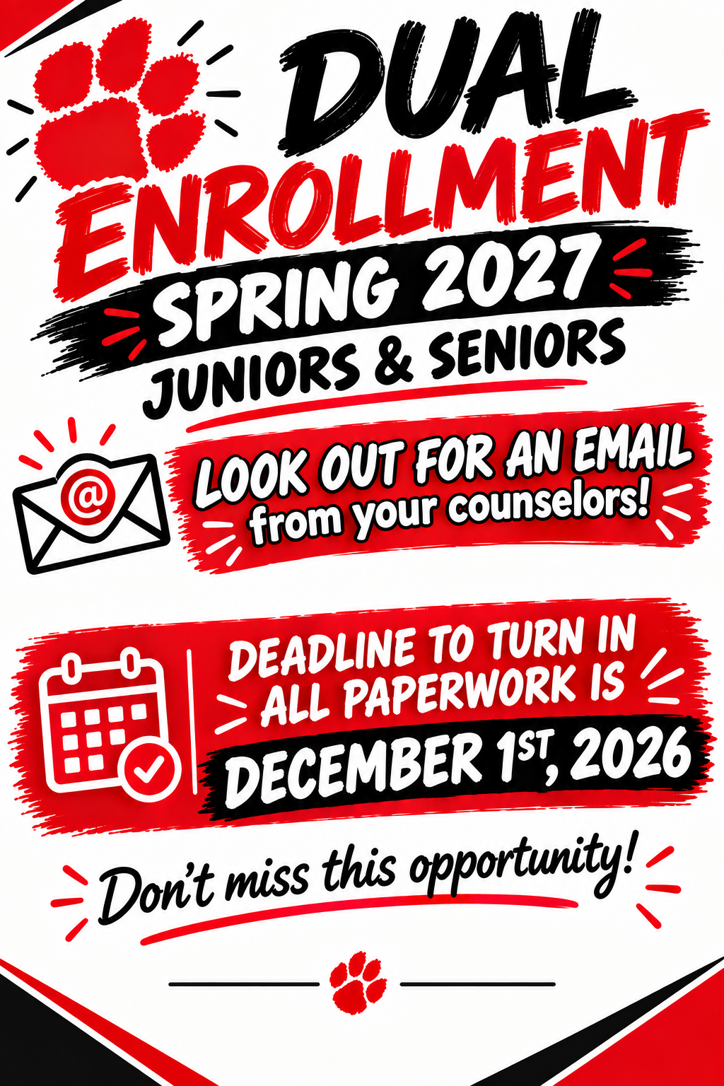 Dual Enrollment Information 