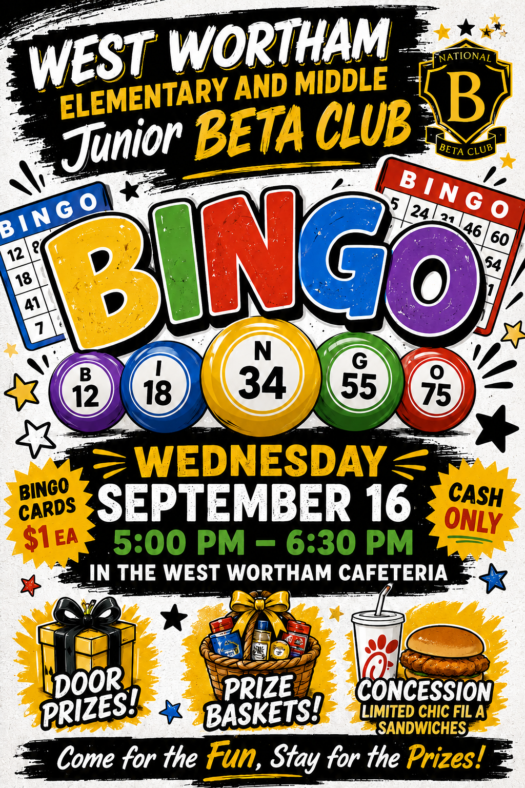 🎉 BINGO NIGHT is coming to West Wortham! 🎉