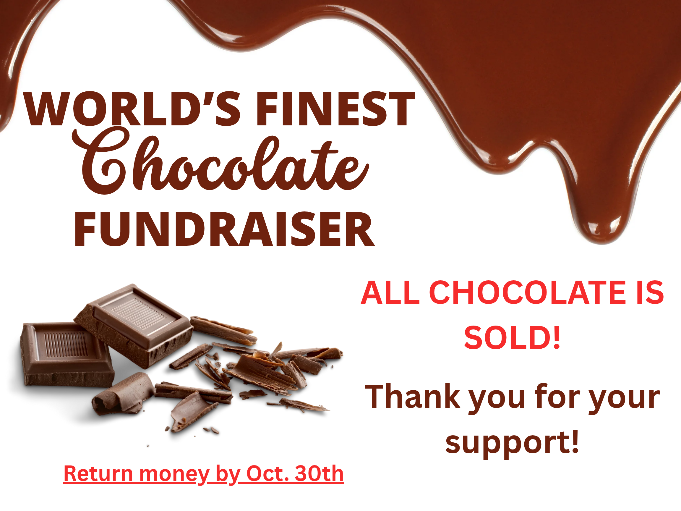 CHOCOLATE FUNDRAISER