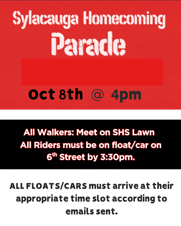Homecoming Parade Information