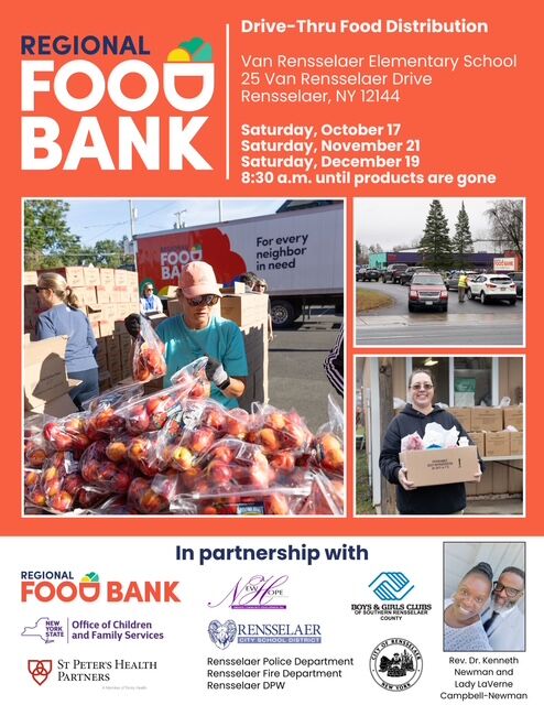 Drive-Thru Food Distribution: 10/17
