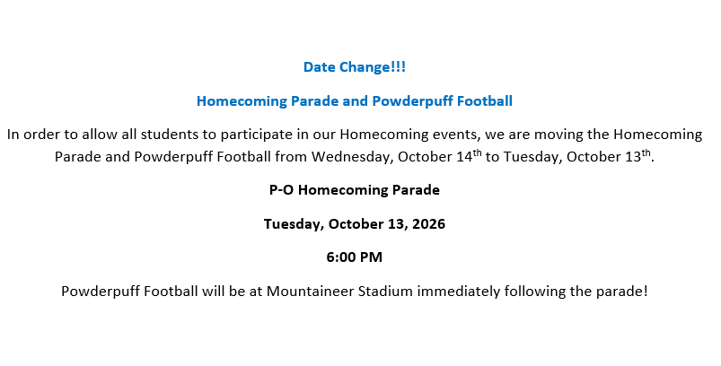 Homecoming Events