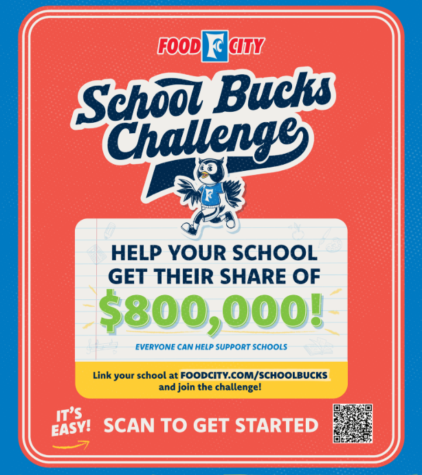 🛒 Easy Way to Support RHS: Link Your Food City ValuCard! 💳✨