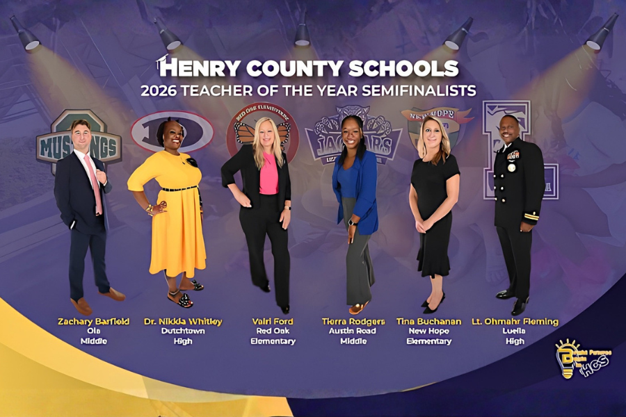 Henry County Schools to Crown 2026 Teacher of the Year Among Six Semifinalists
