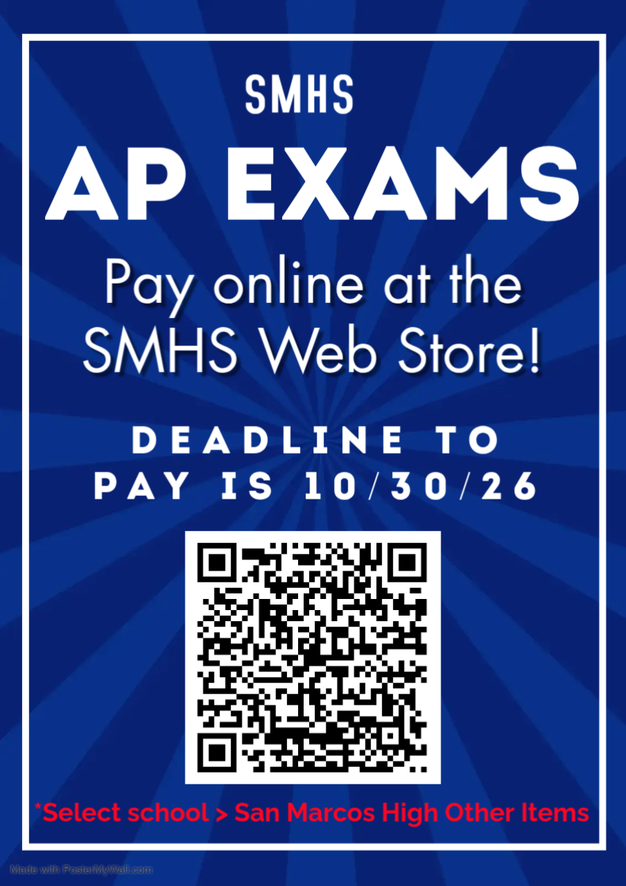 📌 AP Exam Payment Window is Open Now — Deadline October 30!