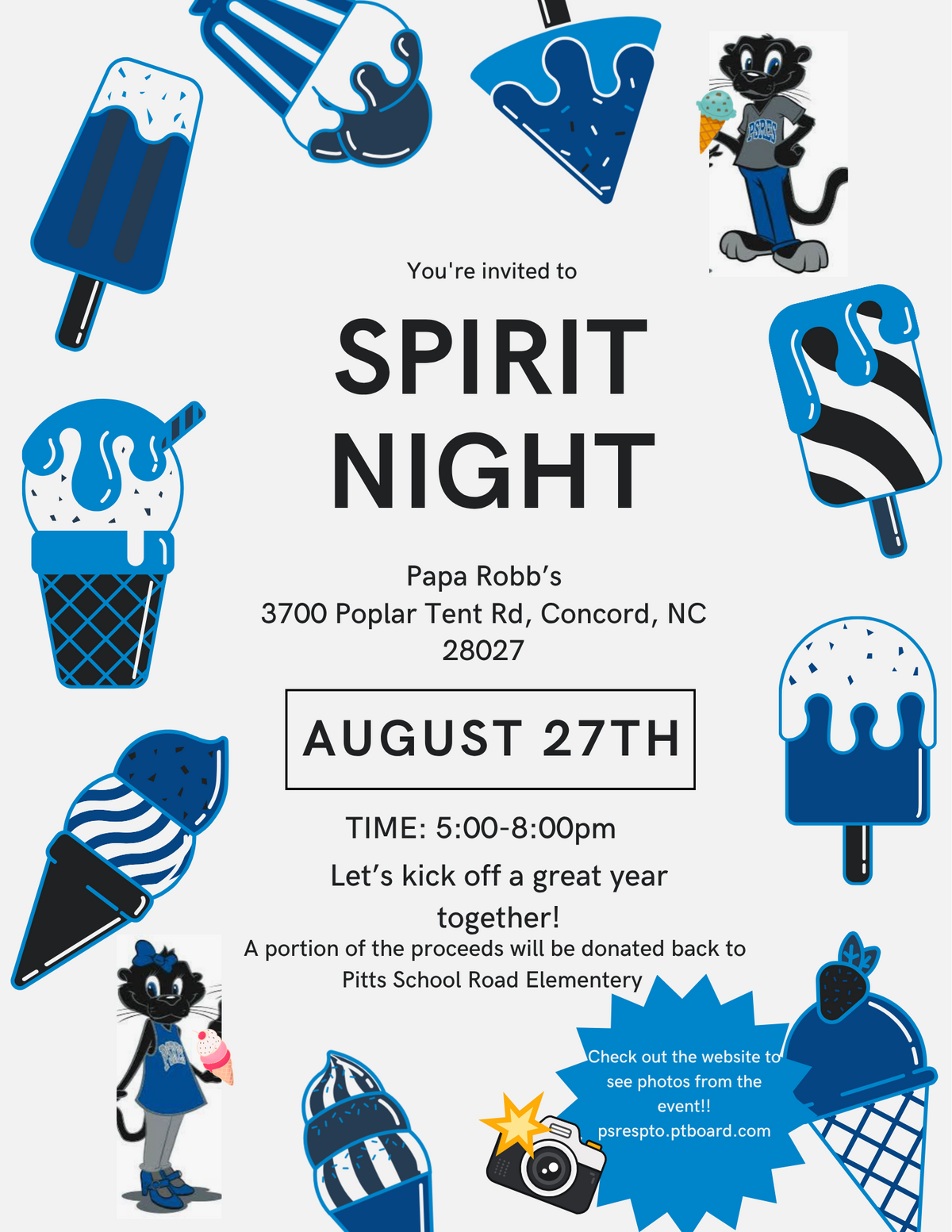 Spirit Night Thursday