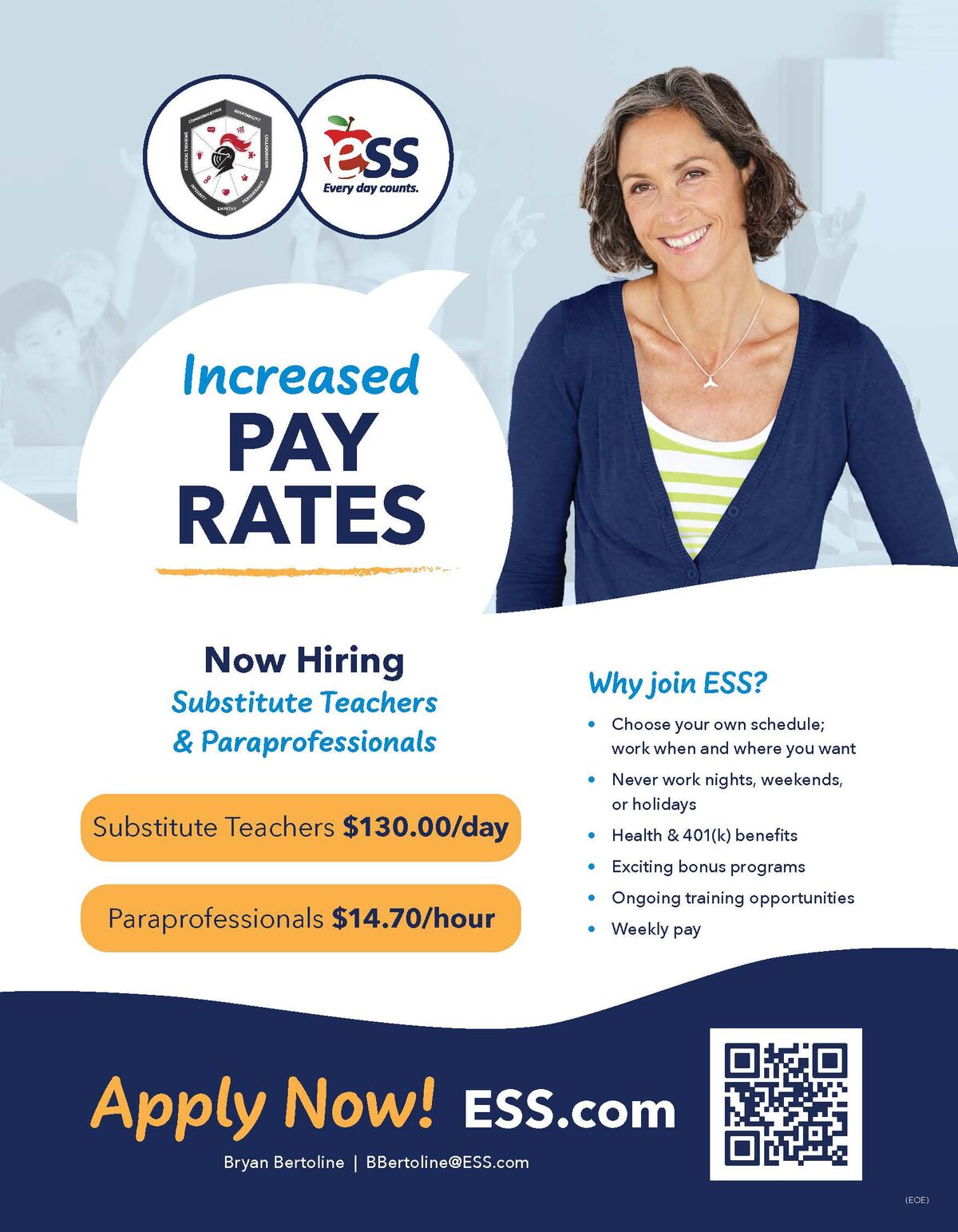 📢 We’re Hiring! Competitive Pay & Flexible Scheduling