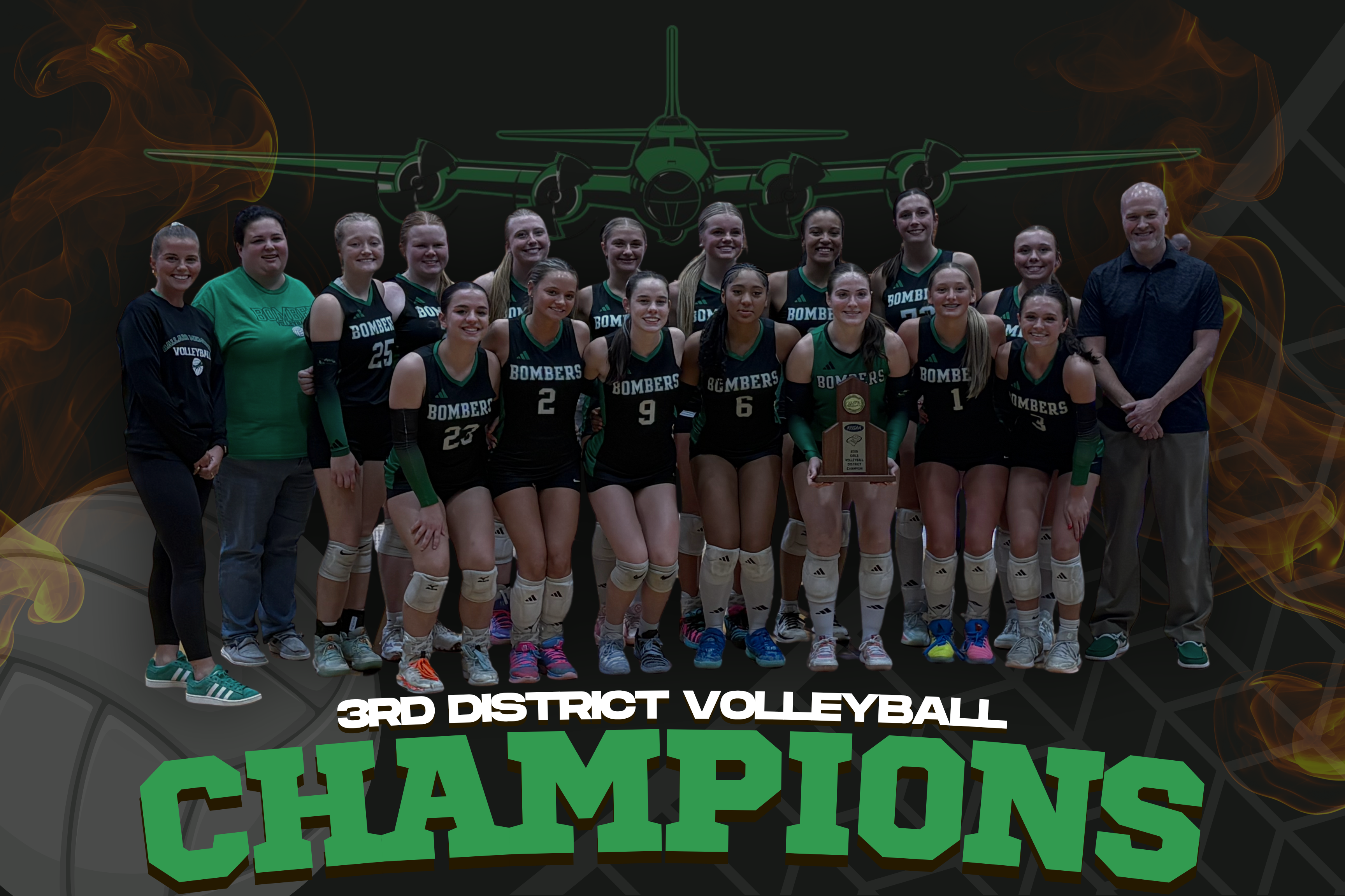 2026 3rd District Volleyball Champions
