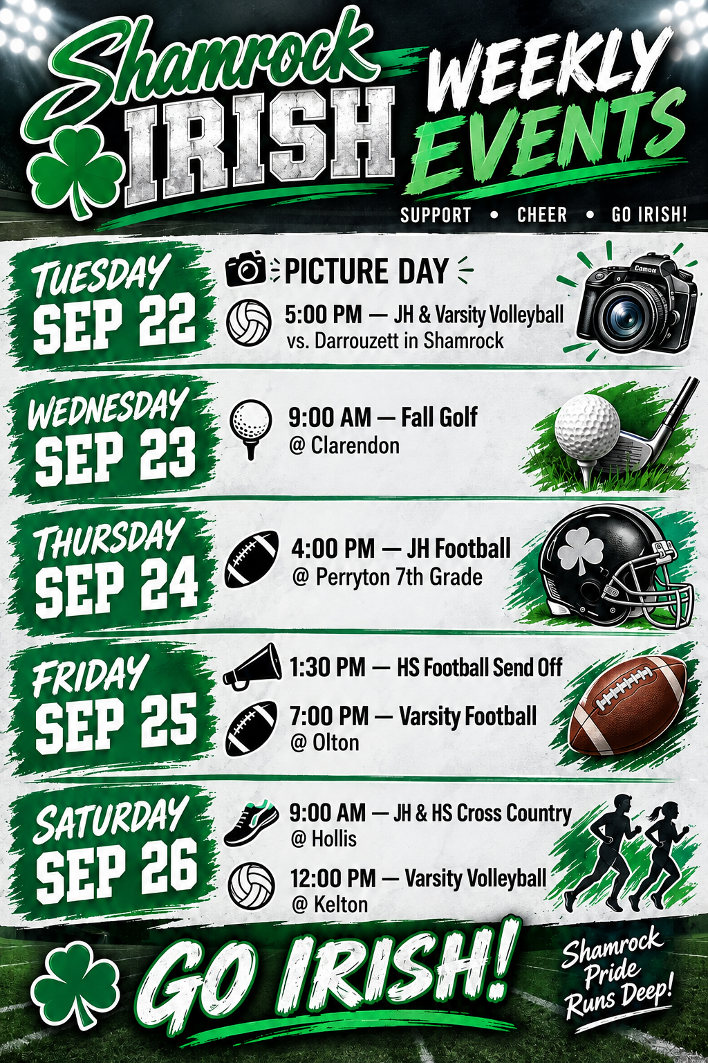 Weekly Events