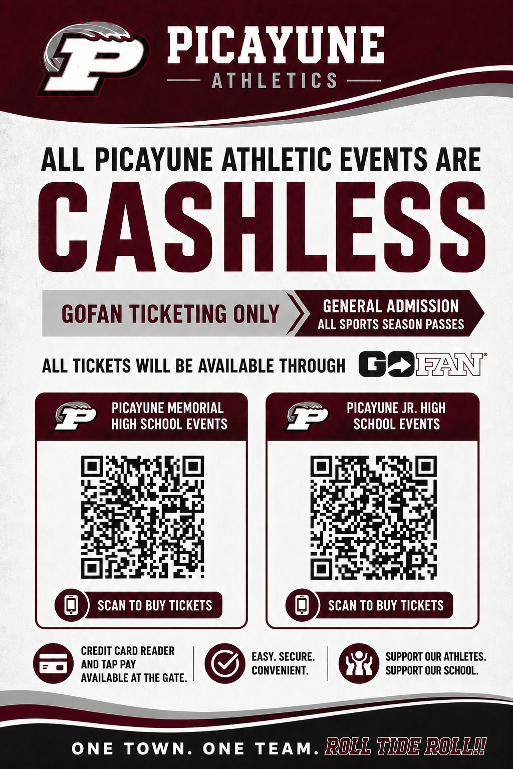 Tickets for Athetic Events