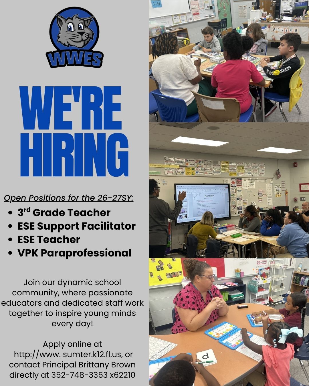 WWES Is Hiring! 