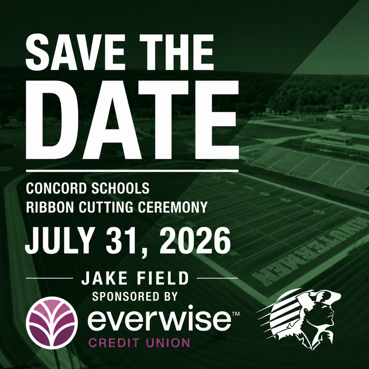 SAVE THE DATE: Jake Field Ribbon Cutting Ceremony July 31st