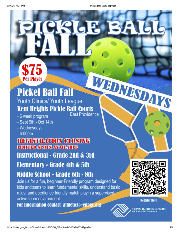 EPSD Community Bulletin Board - September 15, 2026