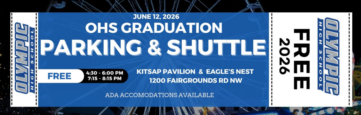 Free Parking & Shuttle for Graduation