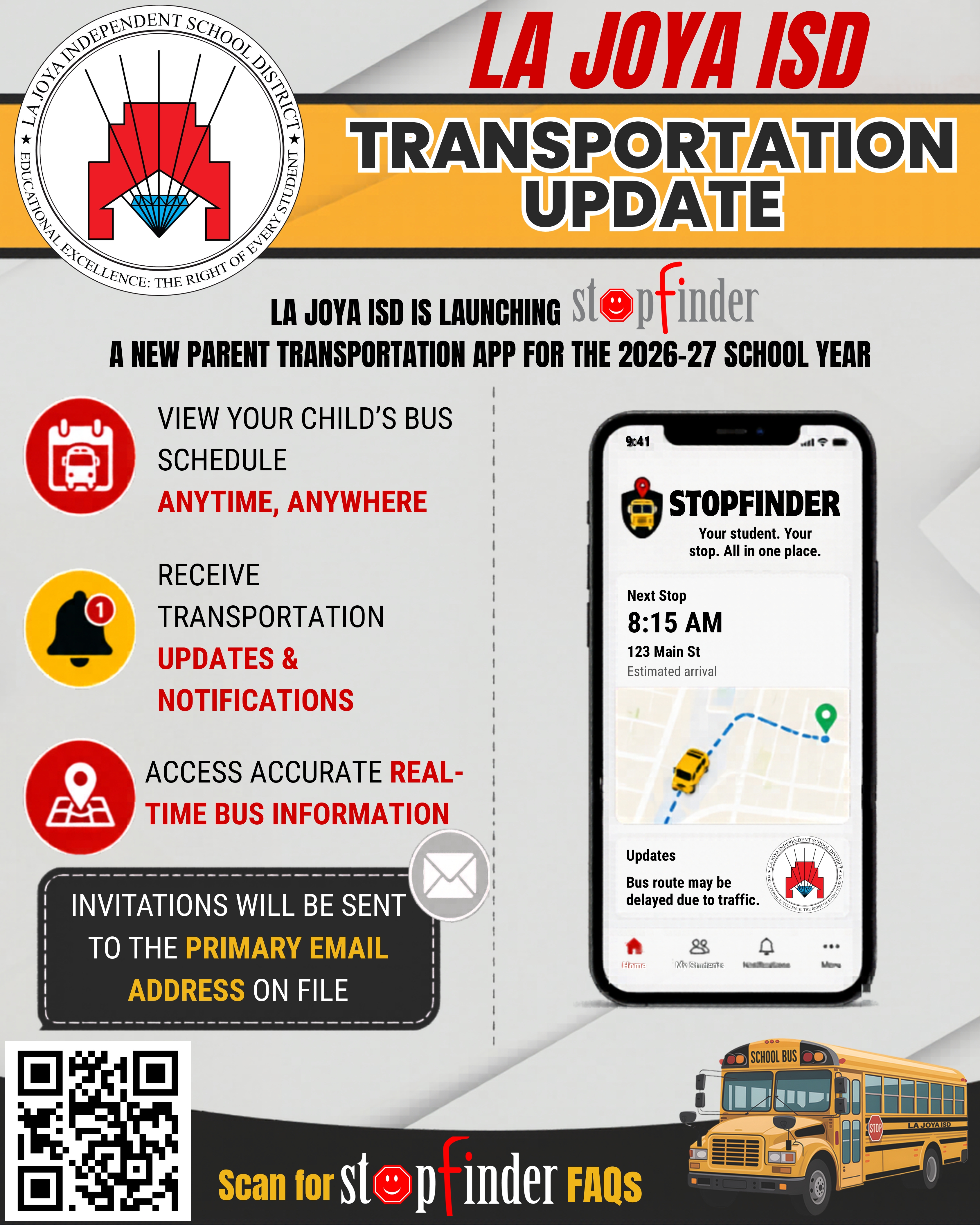 🚨 Coming Soon: Real-Time Bus Updates for Families!