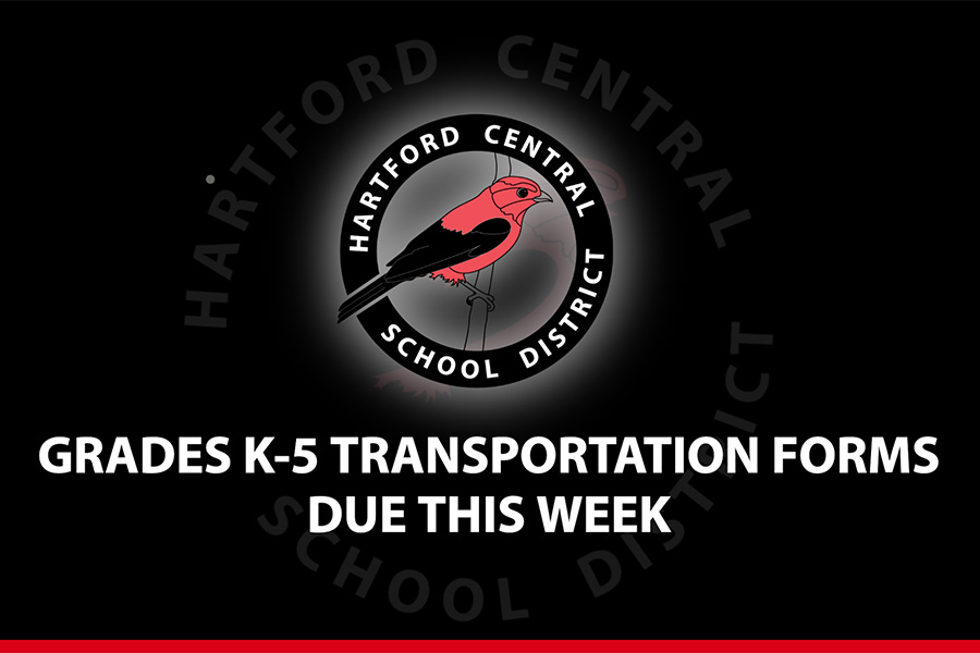 Grades K-5 Transportation Forms Due This Week