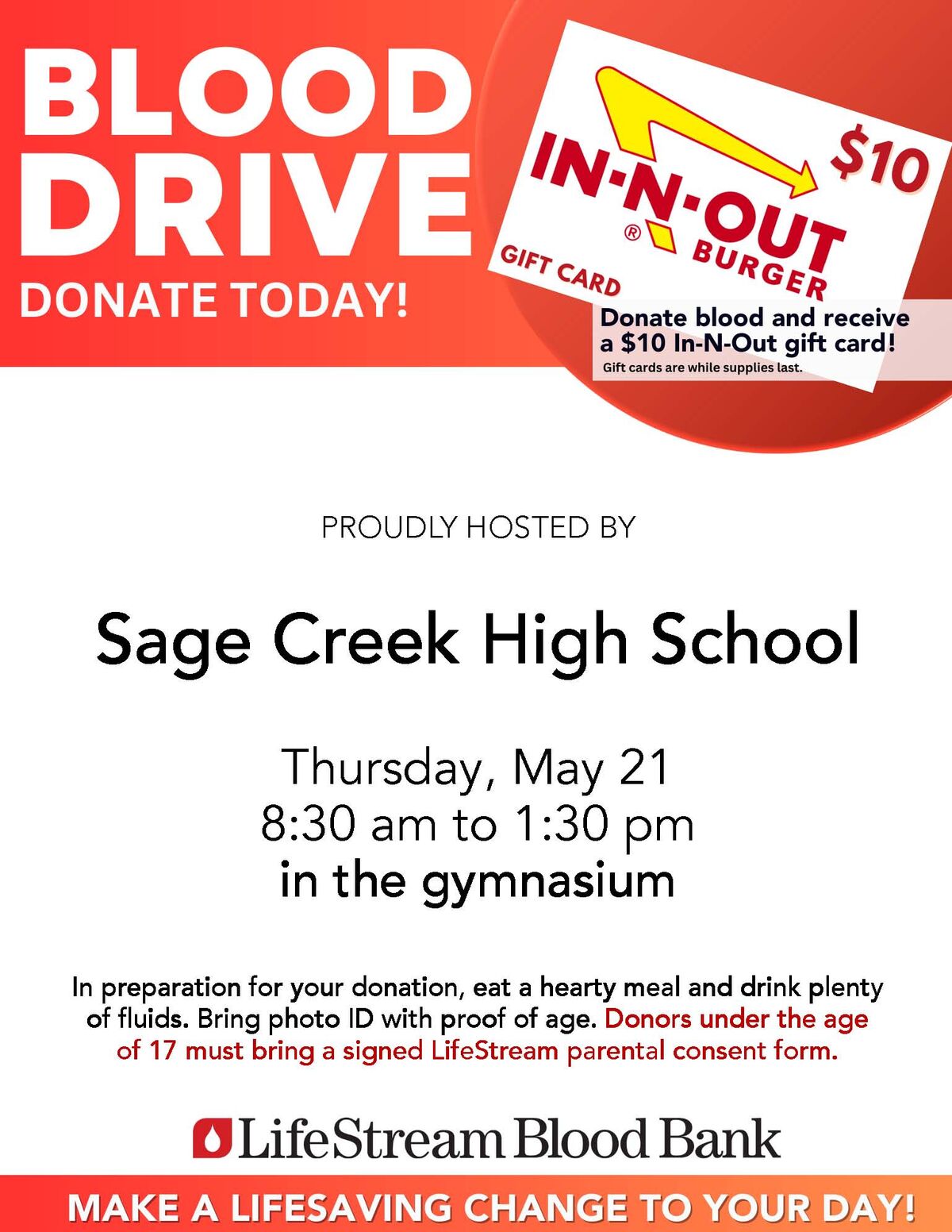 Blood Drive 5/21