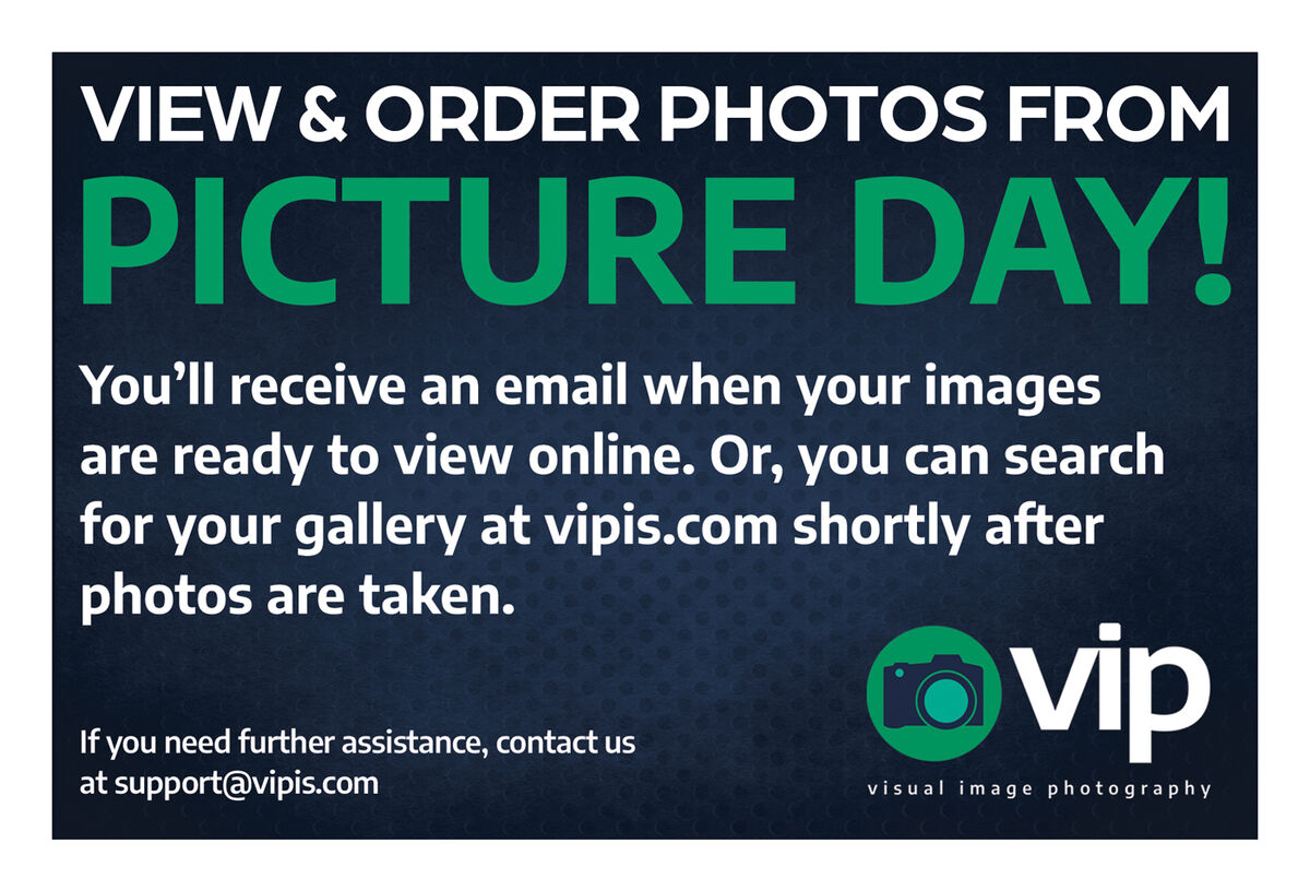 VIP School Picture Day - September 4th